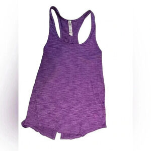Lululemon Purple Split Back Tank Top  Size 2